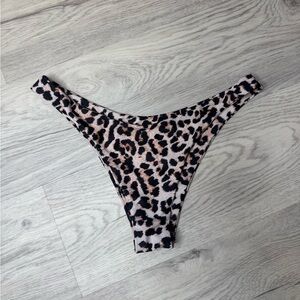 Leopard Print Bikini Bottom